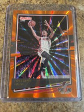 2020-21 Donruss Orange Holo Laser #87 Anfernee Simons Portland Trail Blazers *SP