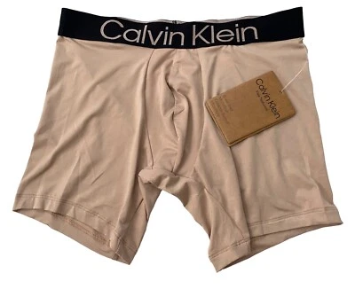 Calzoncillo Boxer Calvin Klein Flex Naturals Logo Banda Microfibra Beige NB3113 200 S Foto 1 de 2