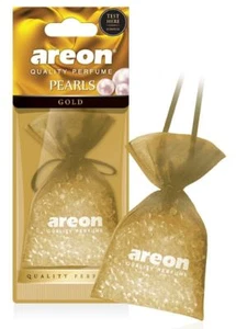 AREON Pearls I Car & Home Air Freshener I Quality Perfume I GOLD - Picture 1 of 1