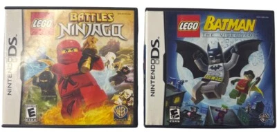 Lote Juegos Lego - Lego Battle Ninjago; Lego Batman El Videojuego (ESTUCHE Y MANUAL) Foto 1 de 4