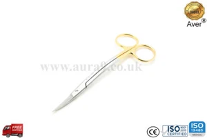 Schere La Grange TC 12CM Aver UK scharfes Präparieren Gewebe Zahnfleisch Zahnarzt & Chirurgie - Bild 1 von 1