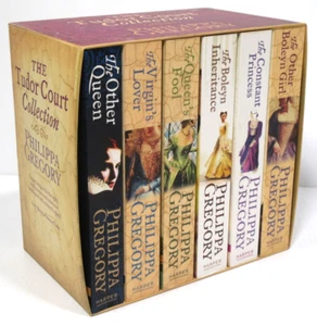 Philippa Gregory THE TUDOR COURT COLLECTION 6 book box set Other Queen Boleyn  - Picture 1 of 4