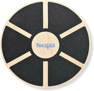 Yes4All Special Combo: Wooden Balance Board & Resistance Loop Band - Picture 1 of 7