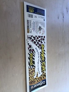 2- CAT DANCER Jungle Cat Wand 2 Pack, Black White - Picture 1 of 3