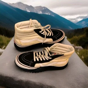 Vans Sk8 hi pro '87 Reissue 50th Anniversary Size 12 CLASSIC WHITE & BLACK - Picture 1 of 15
