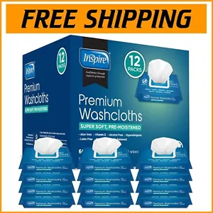 600 Count Adult Hygiene Wipes - Convenient and Soothing with Aloe and Vitamin E - Picture 1 of 10