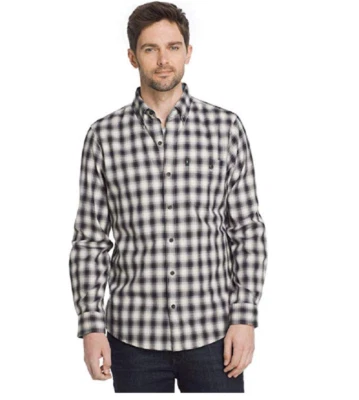 G.H. Bass & Co. Mens Size Small Plaid Button Up Shirt Retail $58.00 - Image 1 of 4