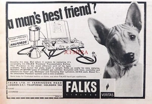 FALKS 'Pandora' Portable Camping Galley 1965 Motorcycling Advert : 669/158 - Foto 1 di 1
