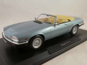 Norev Jaguar XJ-S cabriolet blue metallic 1988 1/18 182635 - Foto 1 di 3