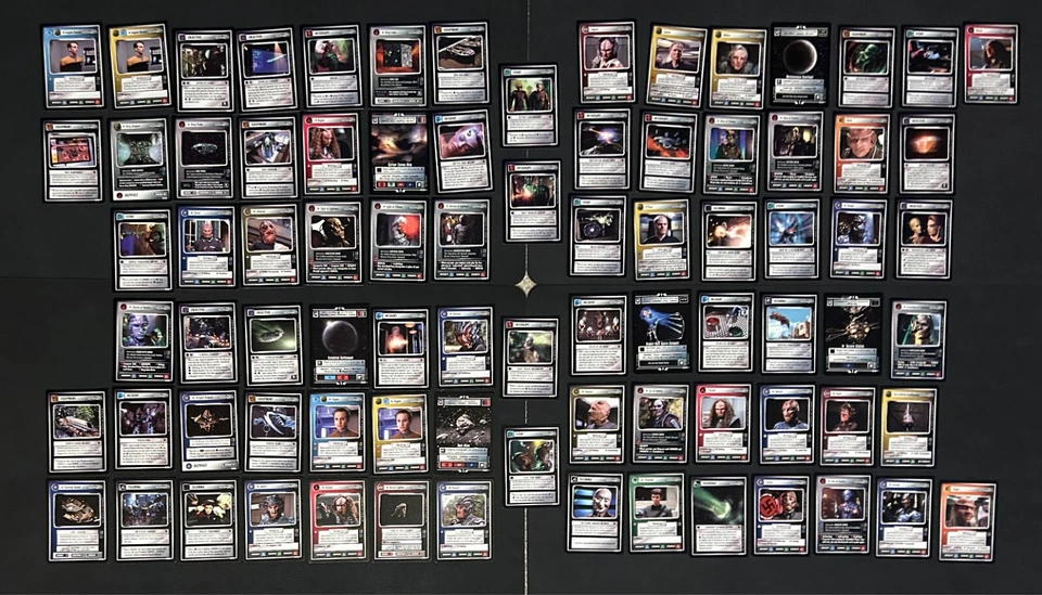 Star Trek CCG Borg Full Set of Common and Uncommon - Image 1 of 2