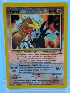 Entei 34 Reverse Holo - Promo Stella Nera - Promo Film Pokemon - LP - Vedi Video - Foto 1 di 7