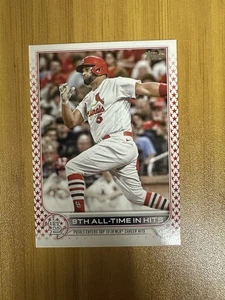 2022 Topps UPDATE Albert Pujols 9th All Time Hits Card! Independence Day /76 - Picture 1 of 2