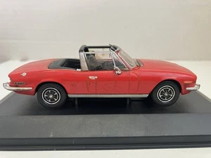 Corgi Vanguards Hidden Treasures Triumph Stag Pimento Red 1:43 Boxed - Picture 1 of 20