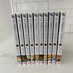 The Promised Neverland Series Vol 1-10 Manga Lot Kaiu Shirai Viz - Picture 1 of 11