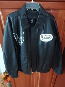 covington leather custom air brushed pontiac trans am 25th anniversary jacket L - Bild 1 von 8