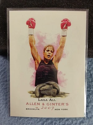 2007 TOPPS ALLEN & GINTER LAILA ALI #309 RC BOXING CHAMPION - Image 1 of 2