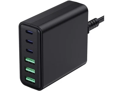 Fast USB Charger Charging Station with 3xUSB-C 20w/USB-A 10w Per Port Total 90W - Image 1 of 4
