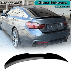 Alerón trasero negro brillante labio trasero alerón labio para BMW F32 Coupe 420i 430i 440i - Imagen 1 de 10