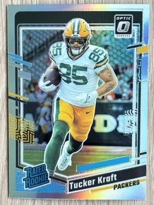 2023 Panini Donruss Optic Tucker Kraft - Rated Rookie RC #243 Holo Prizm SP Pack - Foto 1 di 2