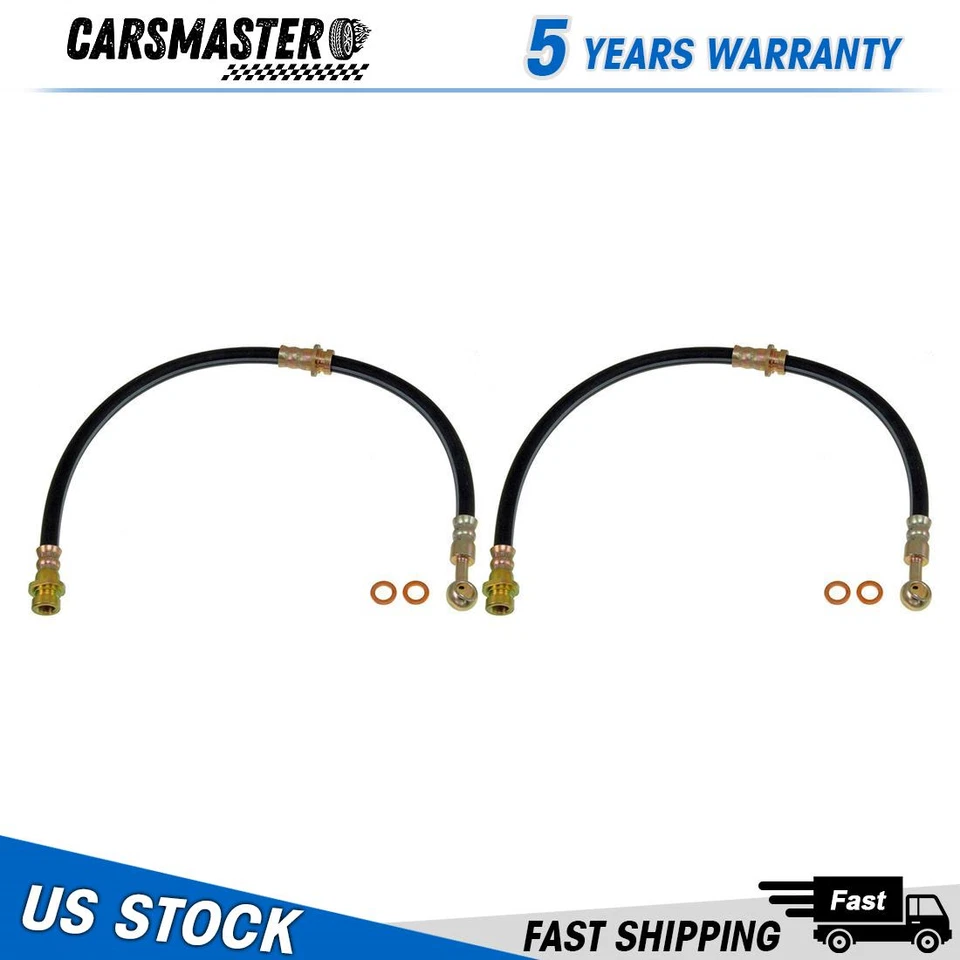 适用于 2005 - 2008 起亚 Spectra5 2.0L 2x 液压制动软管后套件 — 第 1/1 张图片