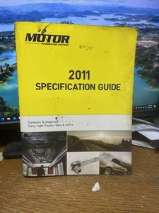 2011 Motor Specificaion Guide - Picture 1 of 1