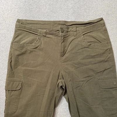 Boy Scouts Switchback Uniform Pants Mens 36x30 Green Nylon Rip Stop Cargo Pocket - Image 1 of 4