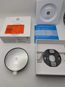 Google Nest Smart Thermostat, Snow - GA01334-US (Open Box, Unused) - Picture 1 of 7