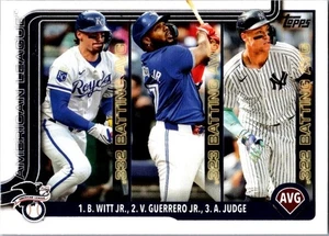 2025 Topps Series ! - League Leaders avg - Picture 1 of 2