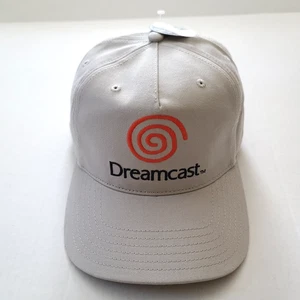SEGA Dreamcast Urban Outfitters Embroidered Snapback Hat Cap OS Beige Retro NWT - Picture 1 of 8