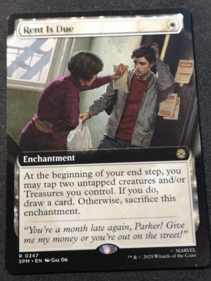 Rent Is Due - Extended Art - SPM - MTG - EN - NM - 0247 - Image 1 of 1