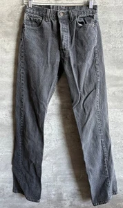Jeans vintage 1993 Levis 501 0658 grigio cotone bottoni fly denim taglia 30 x 32 USA - Foto 1 di 11