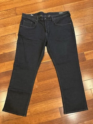 Buffalo David Bitton NEW Mens 38x30 Straight Stretch EvanX 5-pocket Button Black - Image 1 of 4