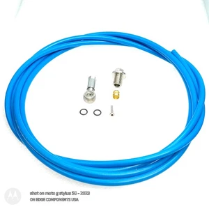 Blau Hydraulikschlauchset Shimano GRX Dura-Ace Magura MT8 SL MT4 Flatmount Shigura - Bild 1 von 2