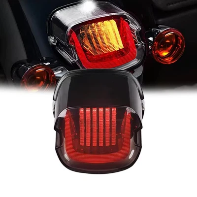 Luz trasera LED 26W freno LED luz de señal de parada trasera DRL para Harley Dyna Sportster Foto 1 de 4