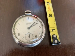 Vintage Westclox Scotty Taschenuhr - Shock Resistant - Teile/Reparatur - Bild 1 von 3