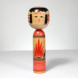 Meister BUNICHI KAMATA Kokeshi YAJIRO Japan 60er-70er Jahre signiert - 7" - Bild 1 von 14