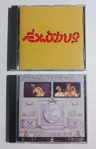 Bob Marley And The Wailers Exodus And Babylon By Bus CD's Tested - Foto 1 di 5