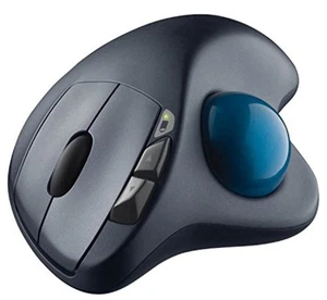 LOGICOOL Wireless Trackball M570t Free Shipping with Tracking# New from Japan - Picture 1 of 8