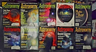 Astronomy Magazine Lot of 2002 - 12 Issues - Image 1 of 3