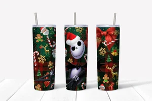 Bicchiere sottile in acciaio inox 20 oz - Jack Plaid - Foto 1 di 1