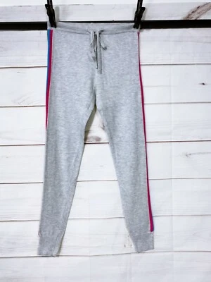 Love By Gap Womens Sweatpants Size XS Gray w/Rainbow Stripe Skinny Leggings  - Image 1 of 4