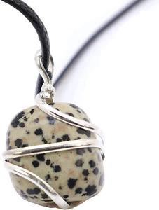 Dalmatian Agate Necklace - Picture 1 of 4