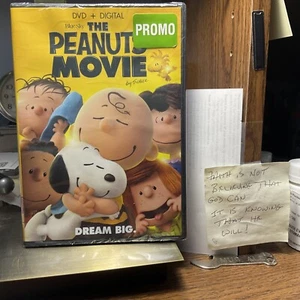 NIP! “THE PEANUT MOVIE” DVD/ DIGITAL PROMO SEALED 2018 CHARLIE BROWN,SNOOPY,RED+ - Picture 1 of 3