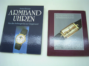 2 gute Uhrenbücher von Anton Kreuzer Schweizer Marken und Armbanduhren