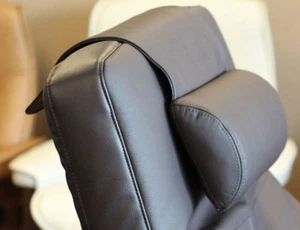 NEGRA PC-085 PC-086 Silla Perfecta Cuello Cabeza Lumbar Soporte Almohada Tacto Humano - Imagen 1 de 5