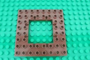 Lego Duplo Castle Knight 4777 Brown Trap floor Plate Gate NO GRID - Picture 1 of 1