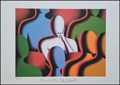 MARK KOSTABI * Untitled * 70 x 50 cm * lithograph * Kunstdruck * limited # 4/50 - Bild 1 von 4