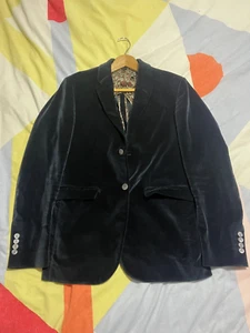 Gucci men's velvet blazer jacket size 48 IT - Picture 1 of 11