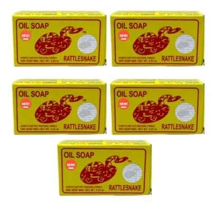 5 Pack Jabon de Aceite Vibora de cascabel Rattlesnake soap skincare Facial Clean - Picture 1 of 8