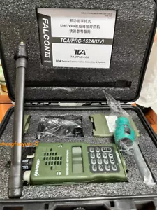 NEU TCA/PRC-152A 15W Multiband GPS Radio AM FM U/V Aluminium Walkie-Talkie KDU - Bild 1 von 19